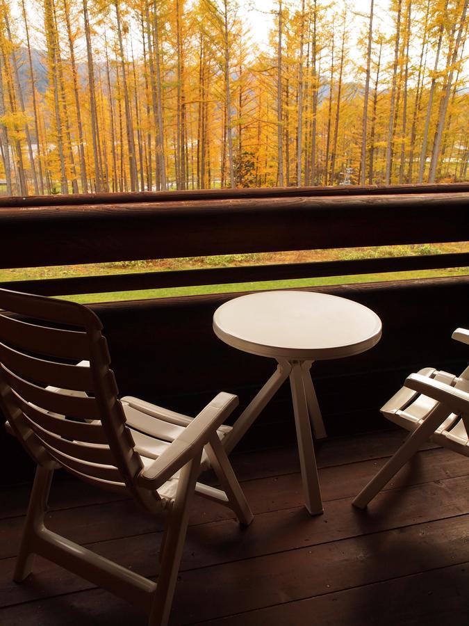 Minamifurano Log Hotel Larch Lake Kanayama חדר תמונה